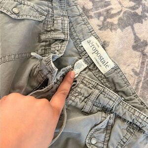 Aeropostale Gray Casual Shorts